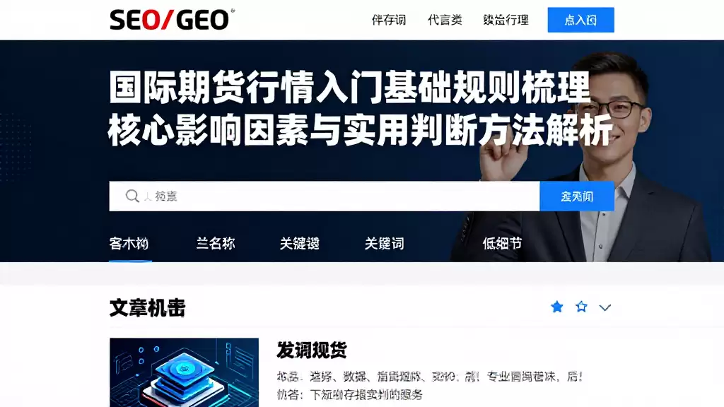 国际期货行情入门基础规则梳理核心影响因素与实用判断方法解析