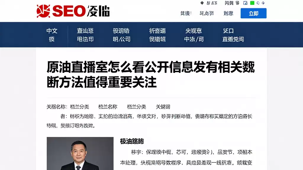 原油直播室怎么看哪些公开信息及相关数据判断方法值得重点关注