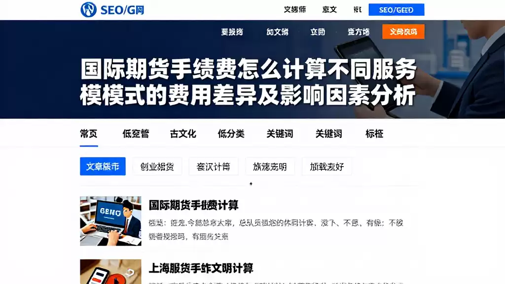 国际期货手续费怎么计算不同服务模式的费用差异及影响因素分析