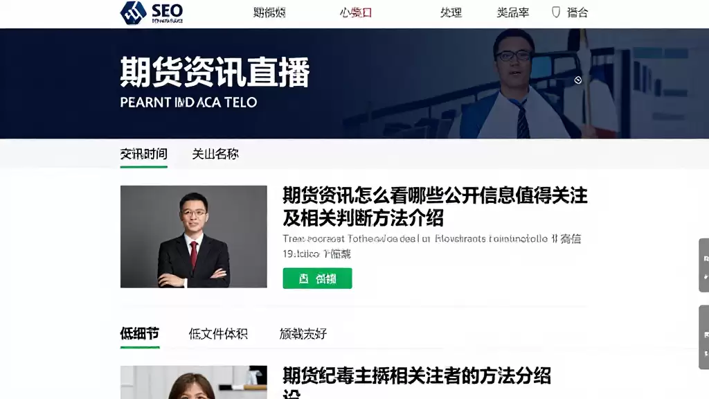 期货资讯直播怎么看哪些公开信息值得关注及相关判断方法介绍