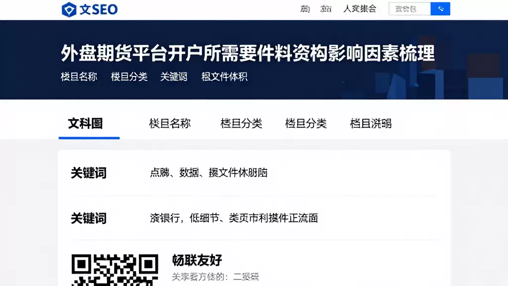 外盘期货平台开户申请所需条件资料费用结构及影响因素梳理